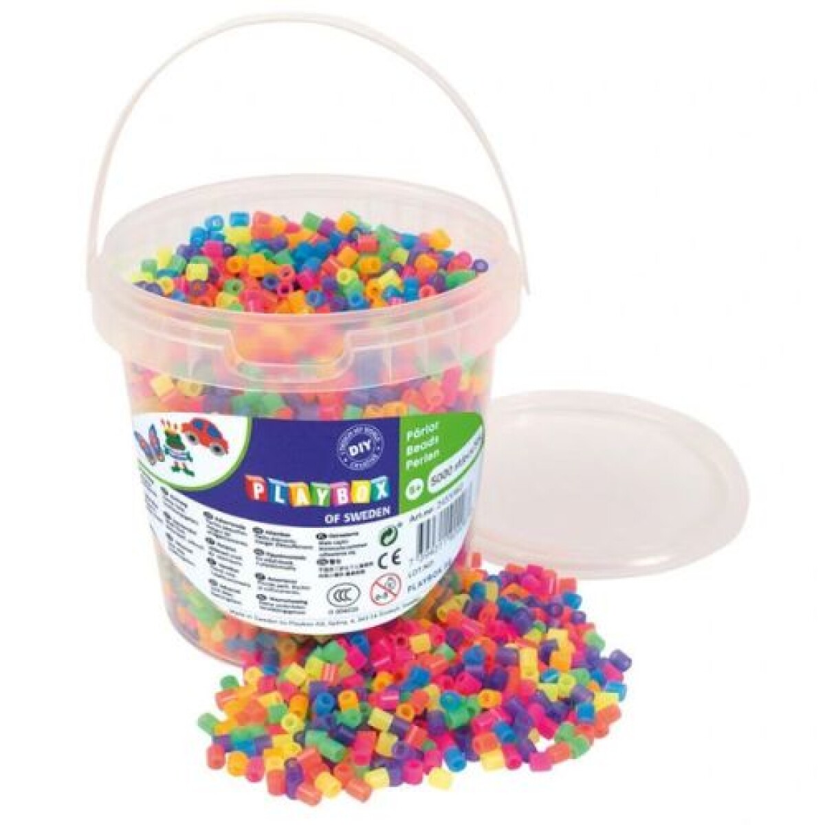 Perler Beads- Balde 5000 - Neon 