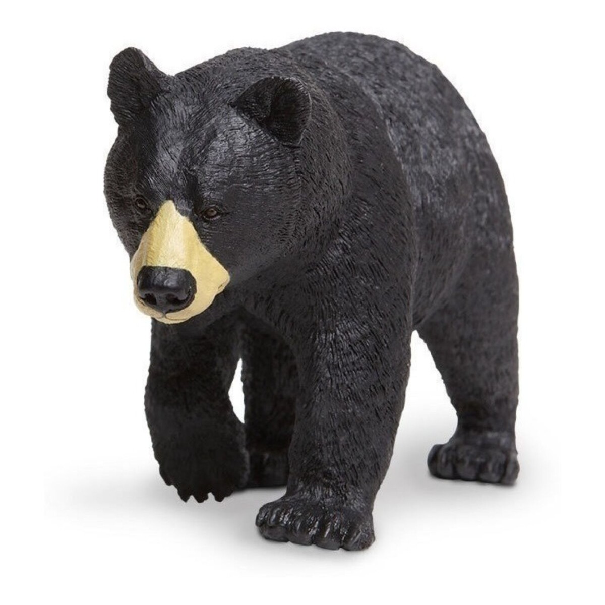 Figura Safari Oso Negro Bosque Osito Animal Juguete Niños 