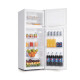 Heladera con freezer Daewoo 207Lts | Sistema frio humedo | Color blanco Heladera con freezer Daewoo 207Lts | Sistema frio humedo | Color blanco
