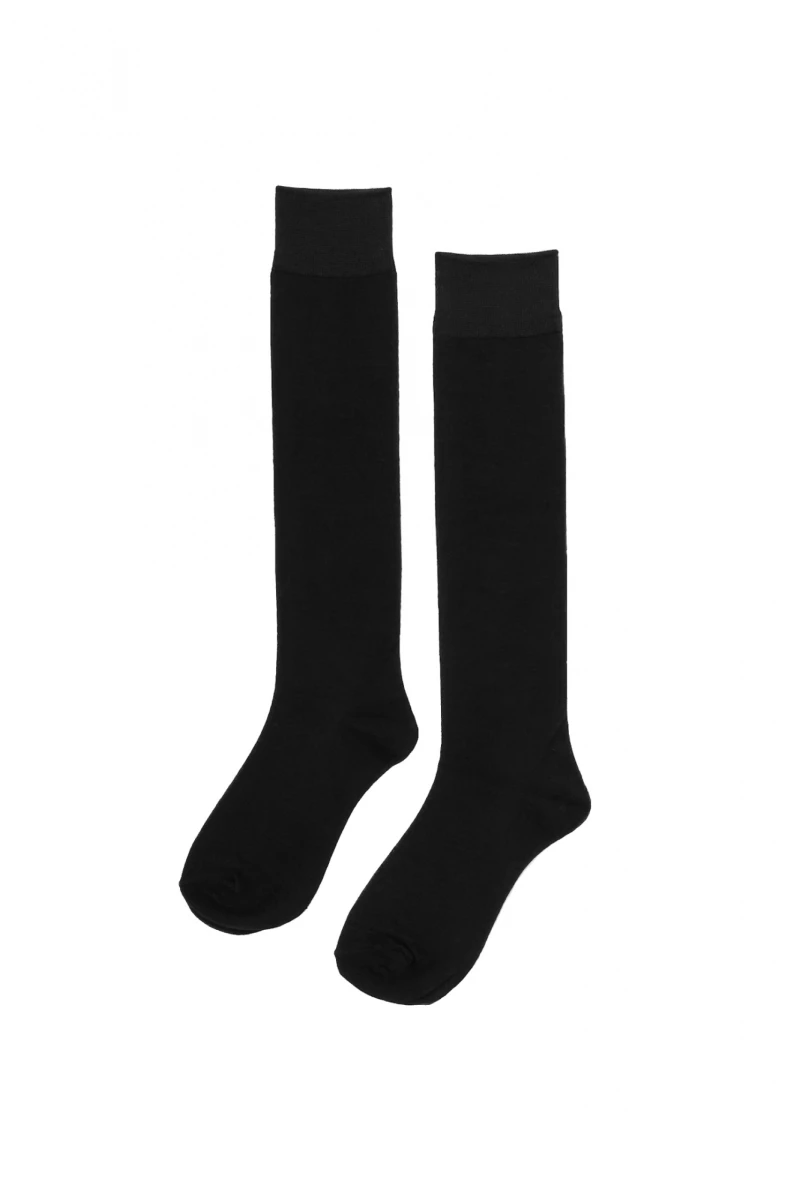 Medias Caña Larga - Negro 