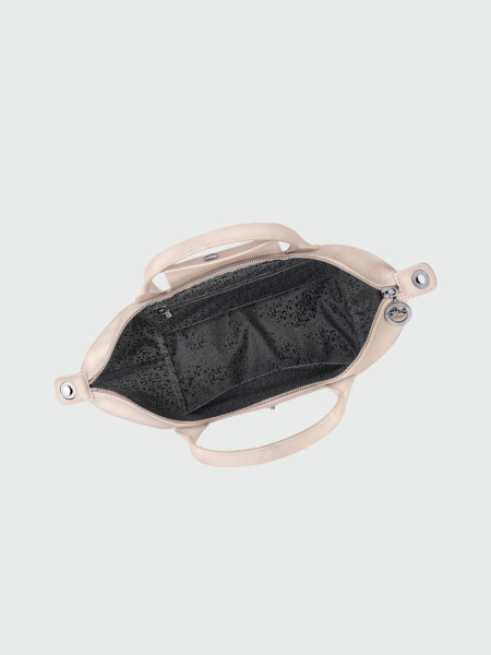 Longchamp - Bolso de cuero, Le Pliage du Jardinier Beige