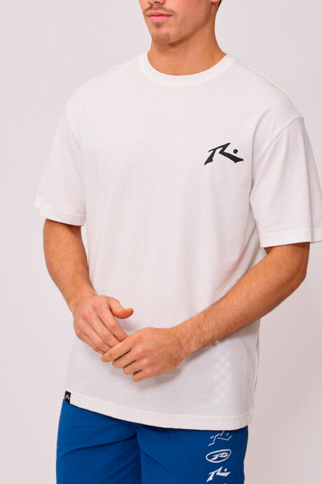 T-SHIRT KYLES26 RUSTY Blanco
