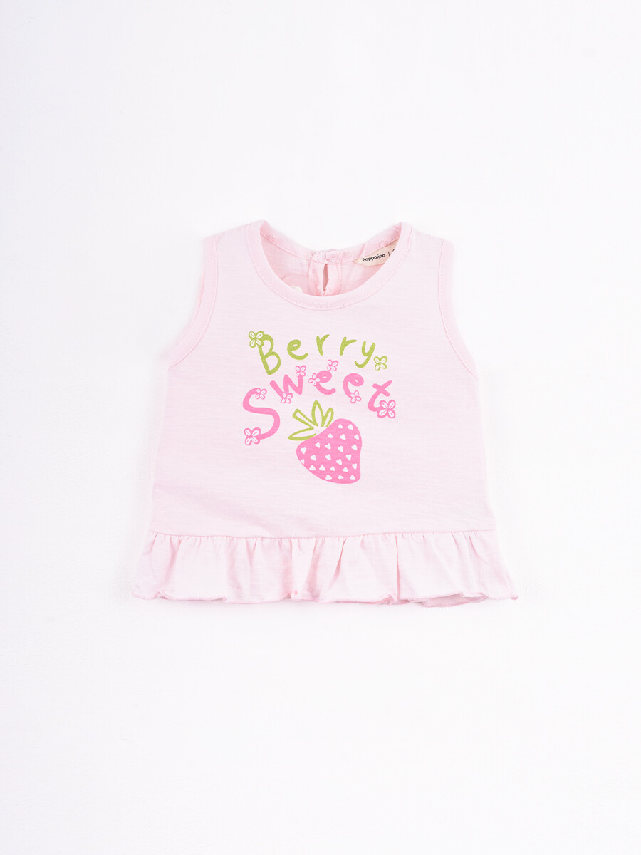 MUSCULOSA ESTAMPADA ROSINA - ROSADO 