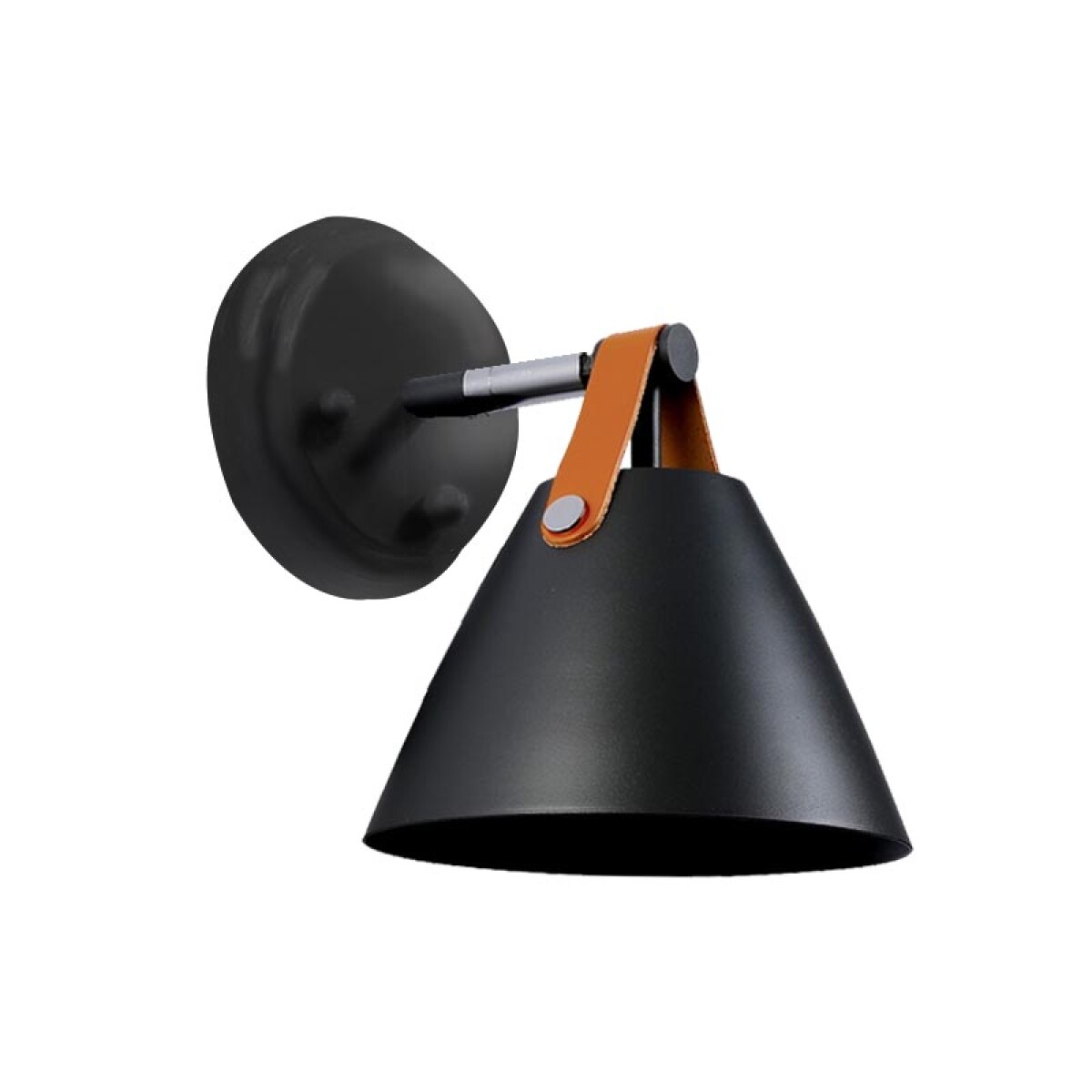 Luminaria de Pared Tee Pee Negro 