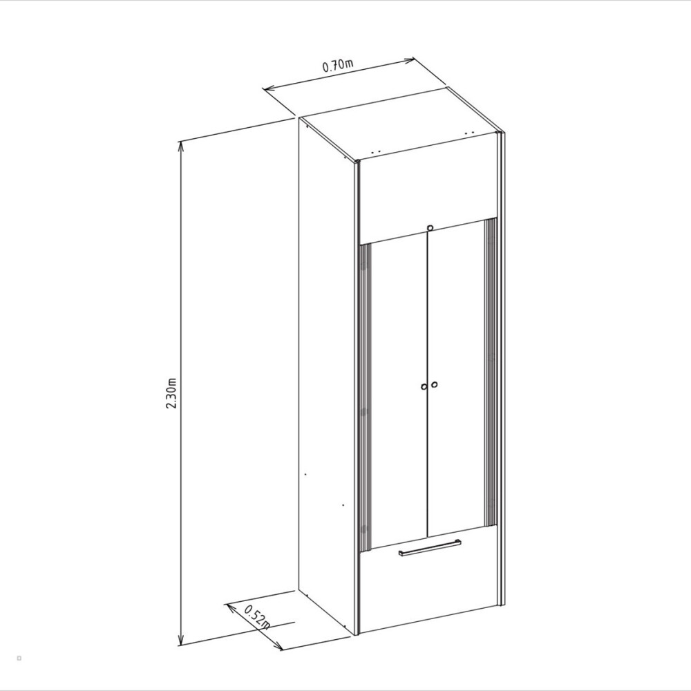 CRISTALERO MODELO ATENA CON LUZ LED Cristalero Modelo Atena Con Luz Led