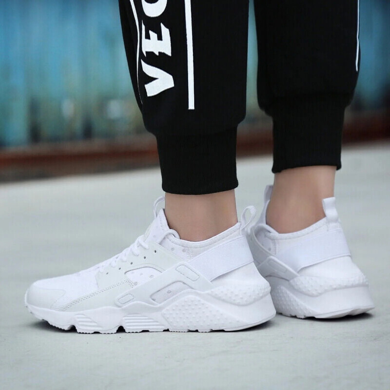 Calzado Casual Deportivo Unisex Acordonado Blanco