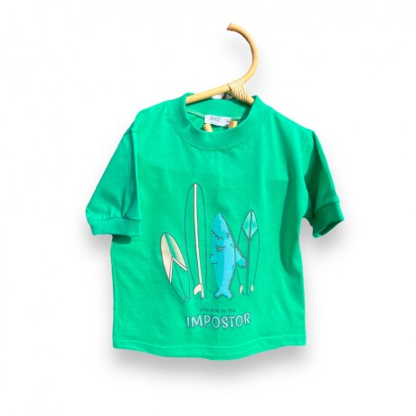 Remera Surf Verde Remera Surf Verde