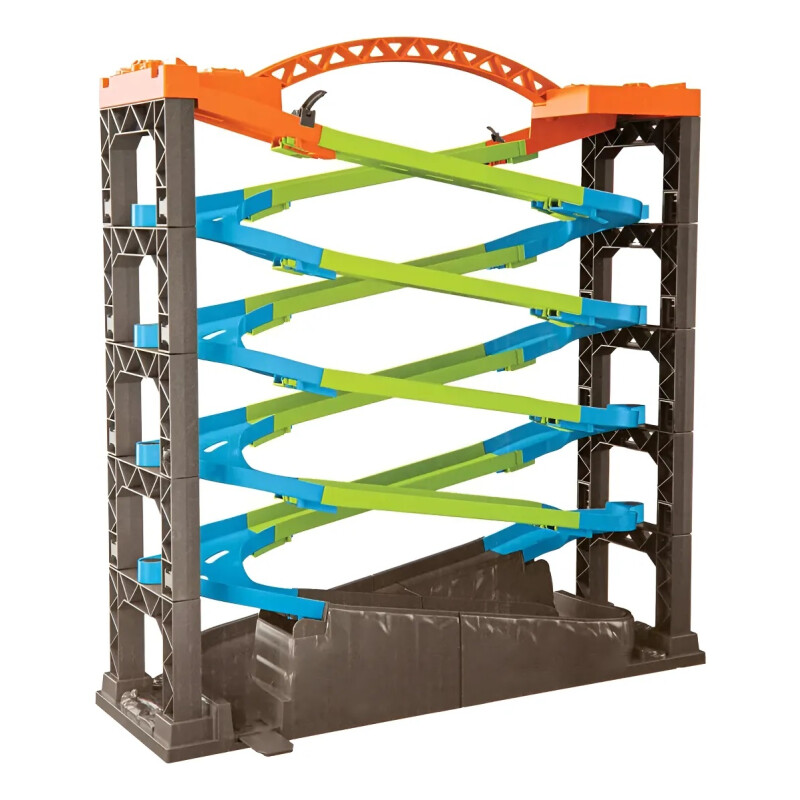 Pista Speed Racing 5 Pisos + 2 Autos Verde Pista Speed Racing 5 Pisos + 2 Autos Verde