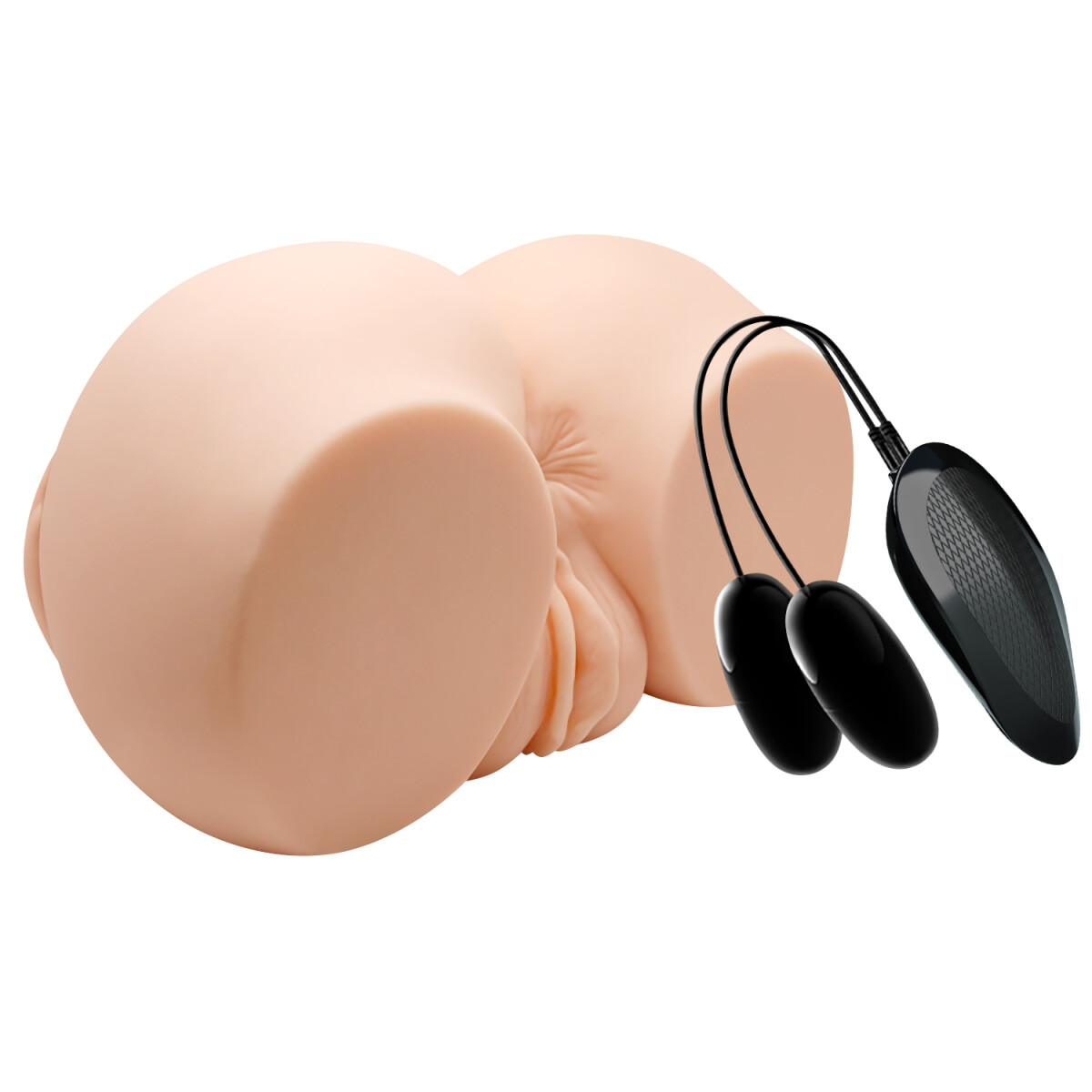 Masturbador Súper Realístico Ano y Vagina Vibrador Crazy Bull 