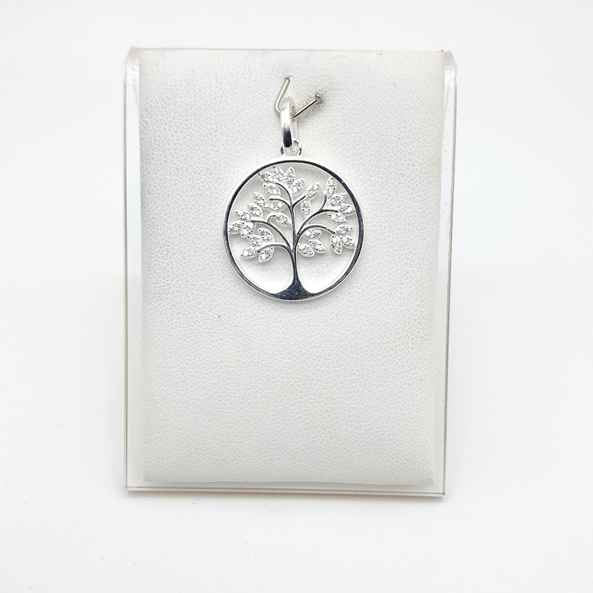 Dije de plata 925 y circonias, ARBOL DE LA VIDA. 