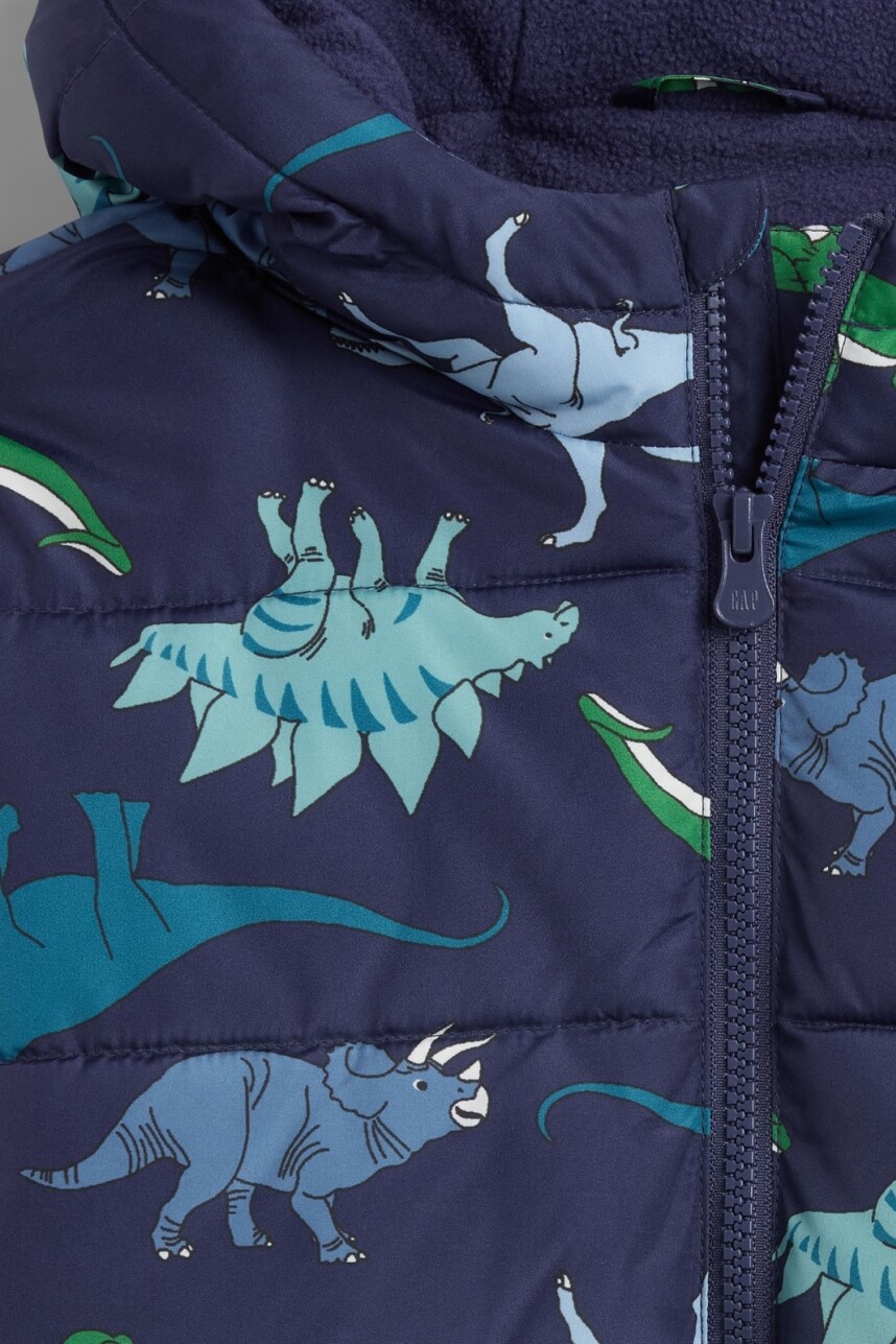 Campera Puffer Toddler Niño New Navy