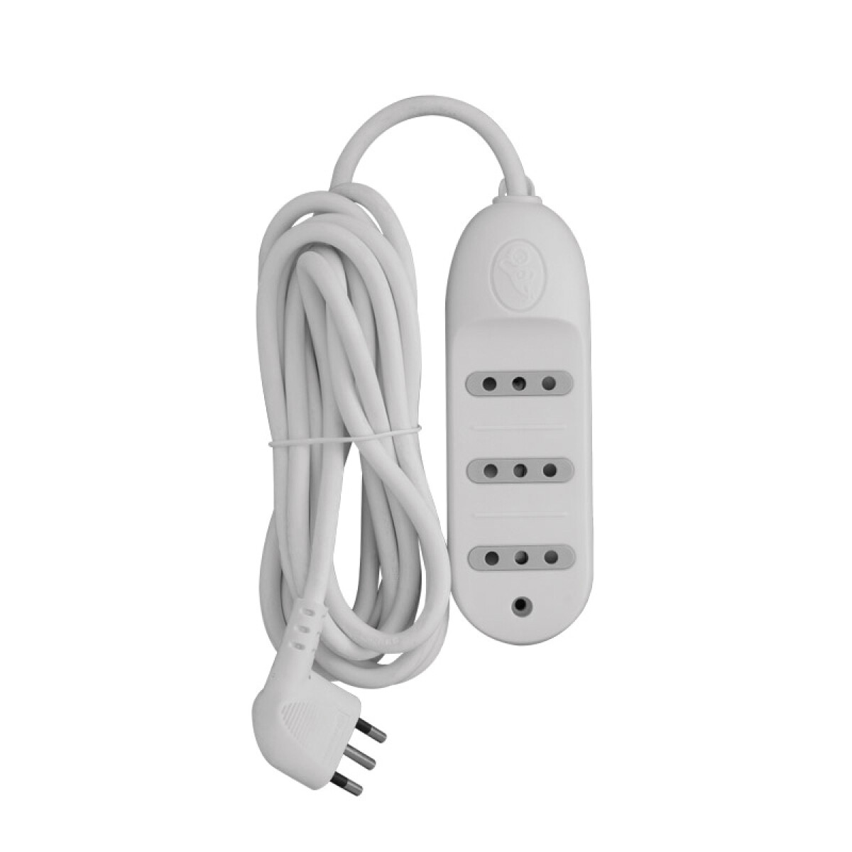 Alargue 3 2P+T 10A 2.5m Blanco 