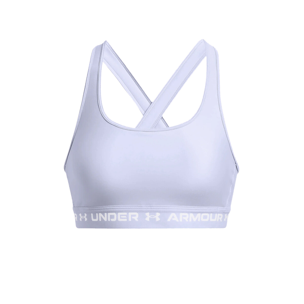 TOP UNDER ARMOUR CROSSBACK MID BRA - Lilac 
