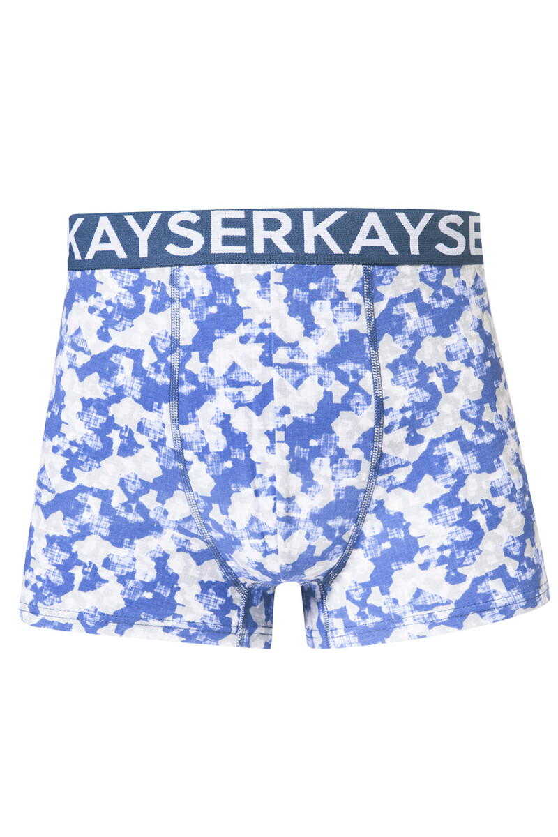 BOXER ALG. CORTO AZUL PIEDRA