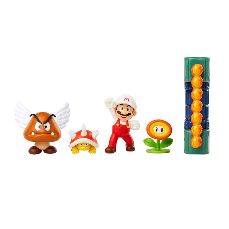 Figuras Super Mario - Diorama Castillo de Lava Playset Figuras Super Mario - Diorama Castillo de Lava Playset