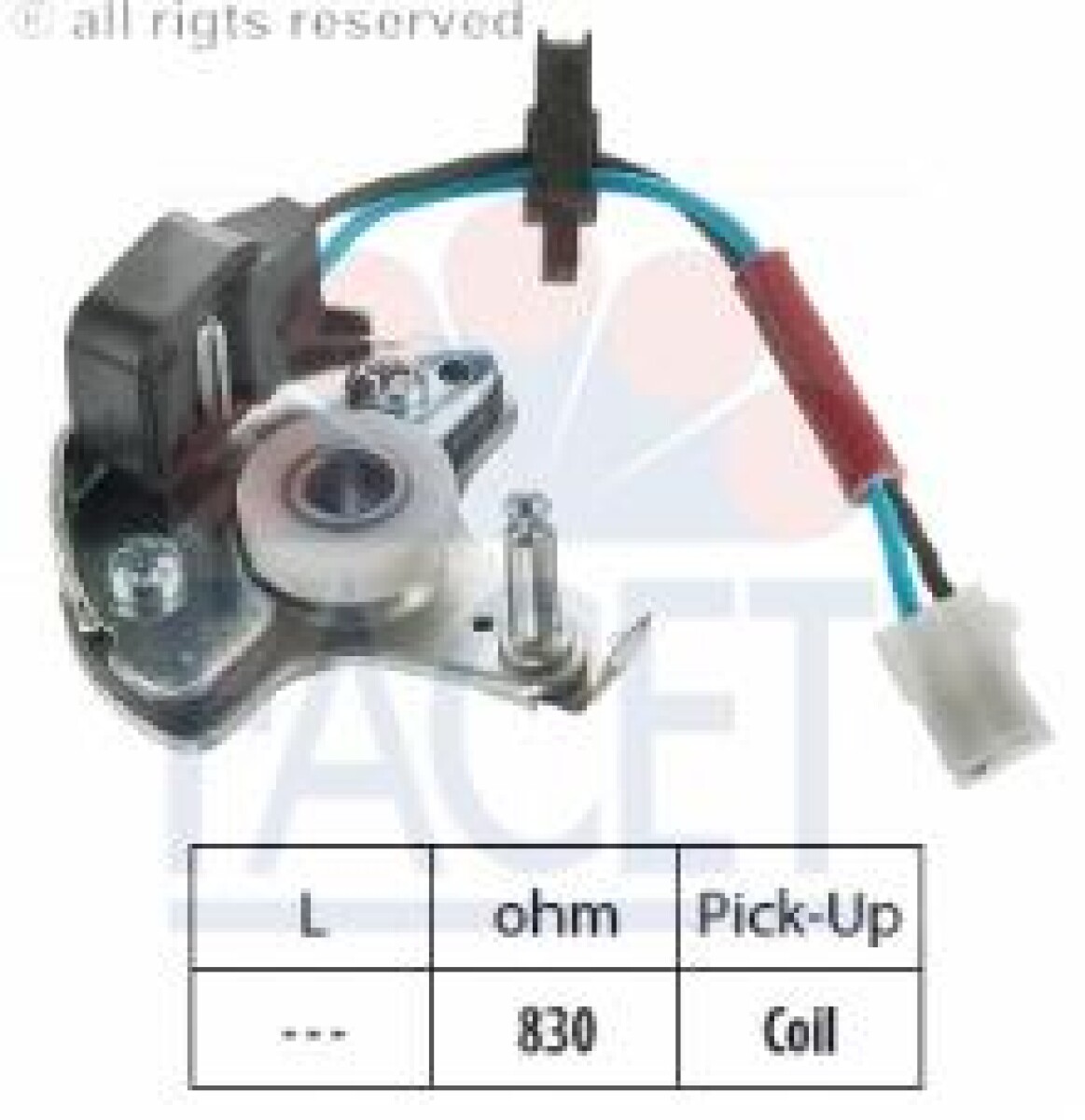 CAPTOR FIAT FIORINO-UNO MARELLI - 