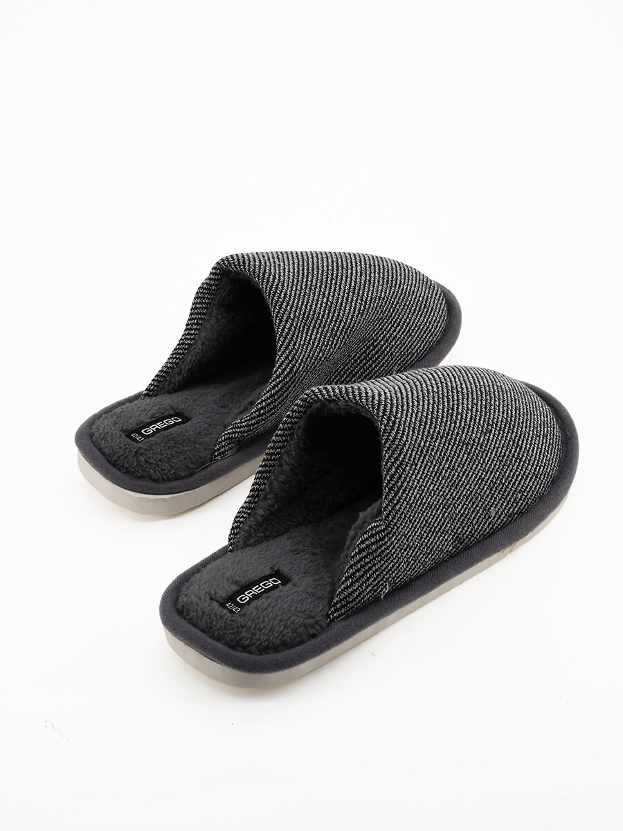 PANTUFLA NILO - GRIS (V) 
