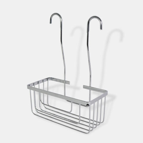 ORGANIZADOR METAL PLATA P/BAÑO 35.3X25.3X12.6CM Unica
