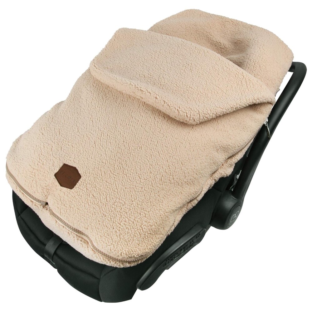 Bundleme Saco de invierno JJ COLE para coche y baby silla corderito beige