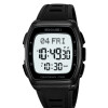 Reloj Skmei 2441BKWT digital unisex en resina negra Negro