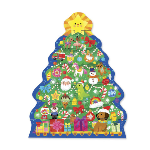 Puzzle Crocodile Creek 24 Piezas Árbol de Navidad 40 x 50 cm U
