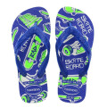 Sandalias Infantiles Havaianas Kids Athletic Blanco - Azul Naval