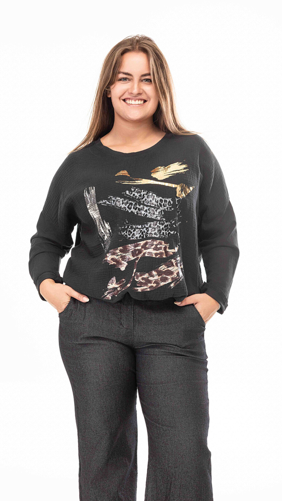 Sweater Berlín 2 Negro