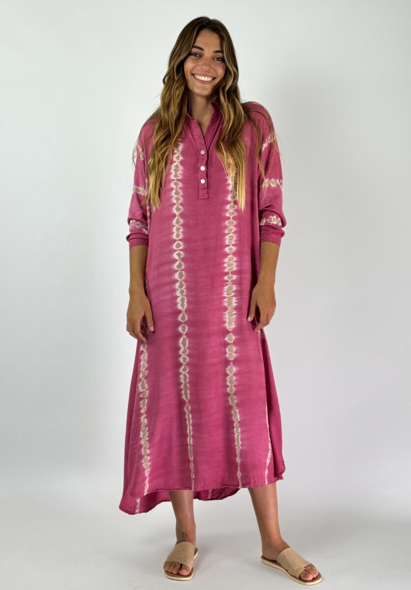 VESTIDO KARANDA - FUCSIA 
