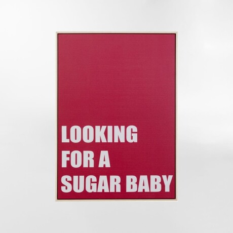 CUADRO SUGAR BABY ROJO - -