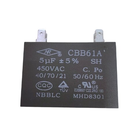 Capacitor / condensador de 4 contactos 5uf Capacitor / condensador de 4 contactos 5uf