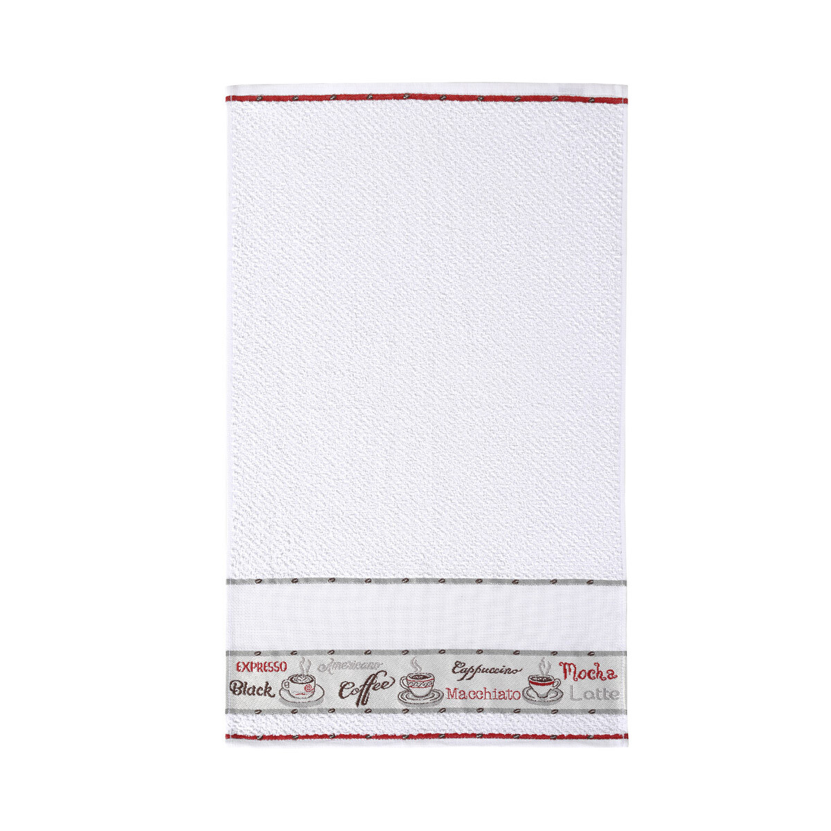 Repasador Cocina Dohler Jacquard Bord 45 cm x 70 cm - Coffee 