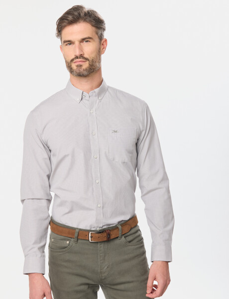 CAMISA RAYADA Verde