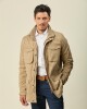 Campera Safari Algodón Beige