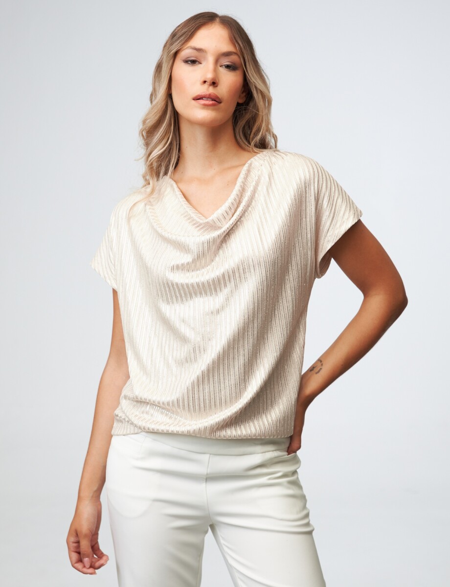 Blusa Lurex - Dorado 