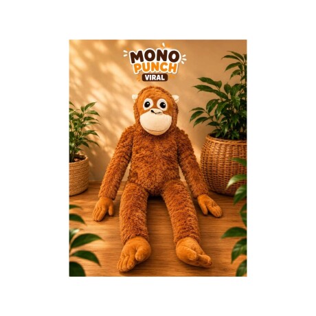 Peluche Mono Punch Tamaño 80 cm 001