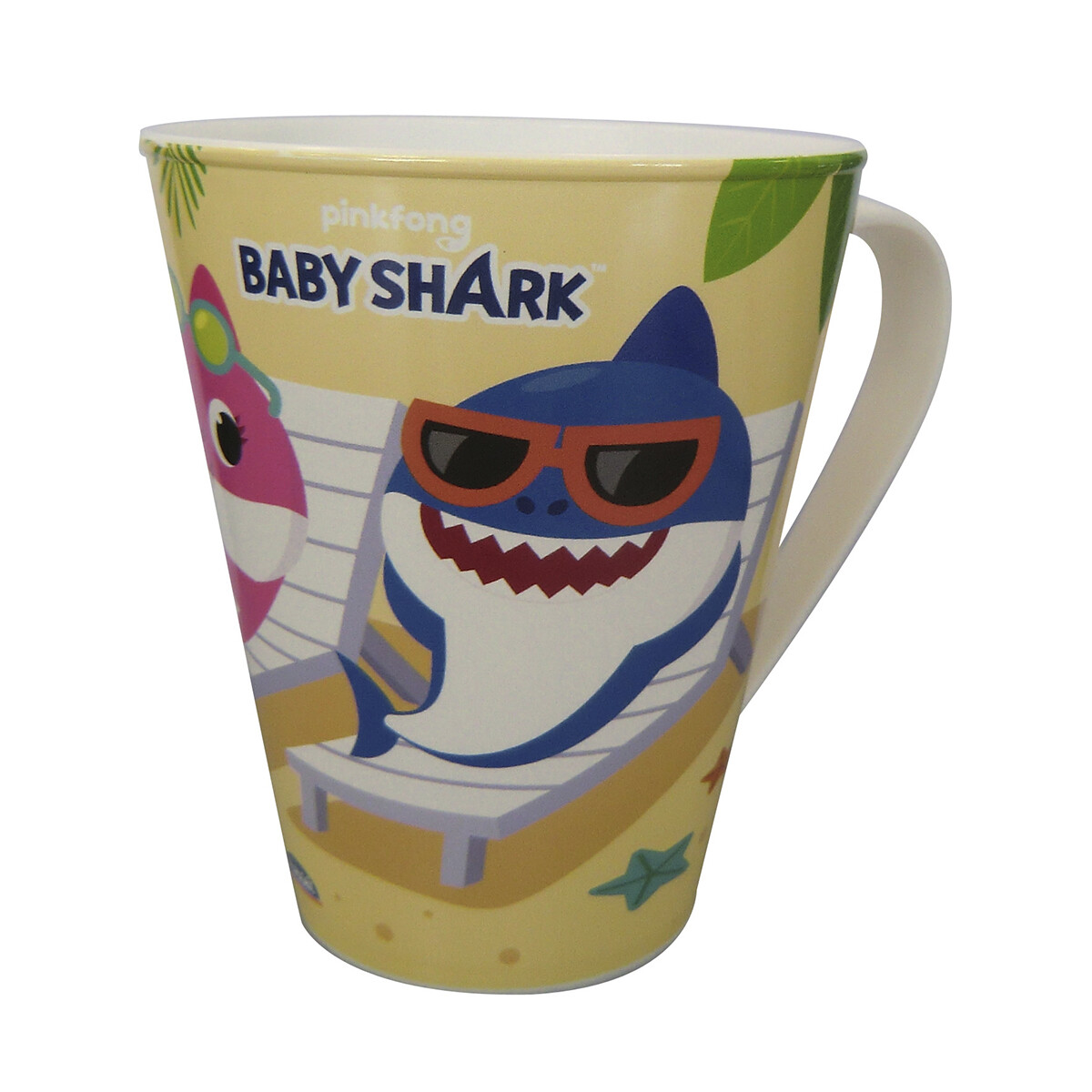 Taza Plástica Baby Shark 360 ml 