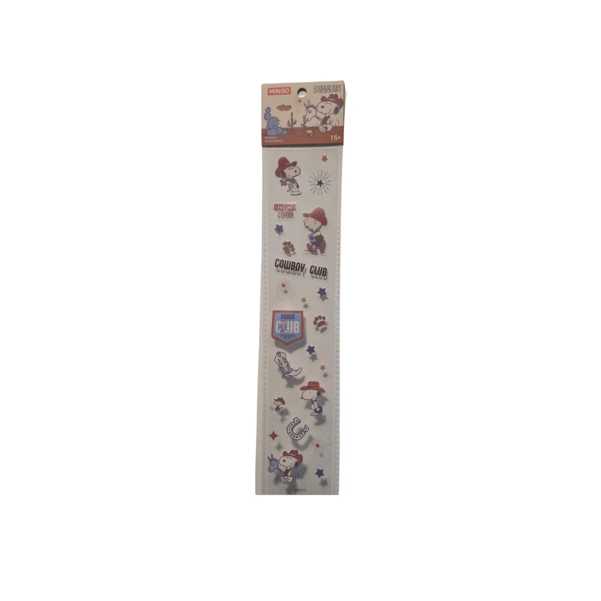 Stickers Snoopy cowboy - diseño 1 
