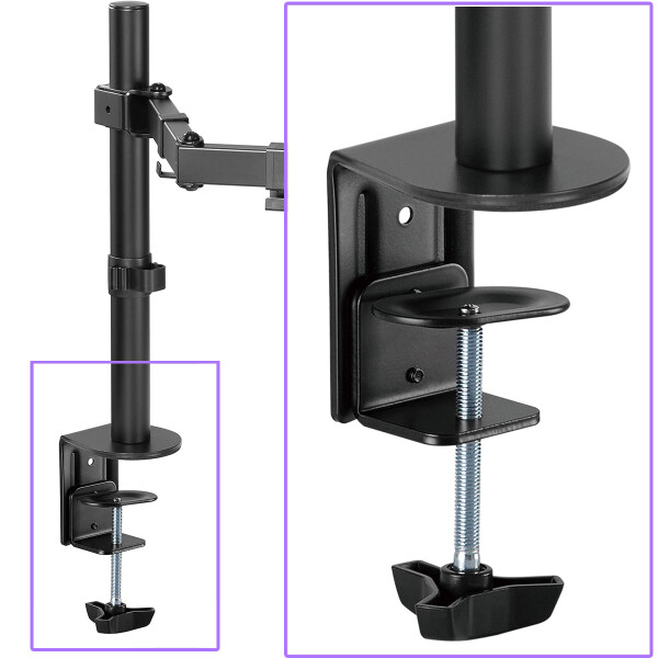 Soporte De Mesa Para Monitor Y Tv Ledstar Z011 Hasta 33'' SOPORTE DE MESA PARA MONITOR/TV HASTA 33