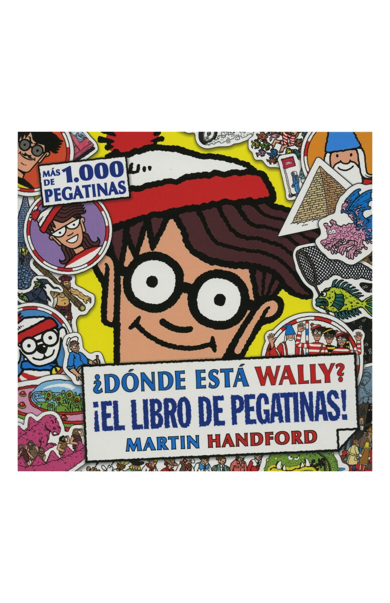 DONDE ESTA WALLY? !EL LIBRO DE PEGATINAS!. 