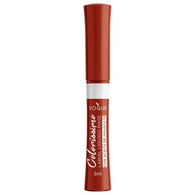 Labial Líquido Vogue Colorissimo Tono 7 Pomelo 5 Ml. Labial Líquido Vogue Colorissimo Tono 7 Pomelo 5 Ml.