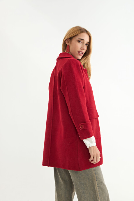 ABRIGO MAHIOT ROJO