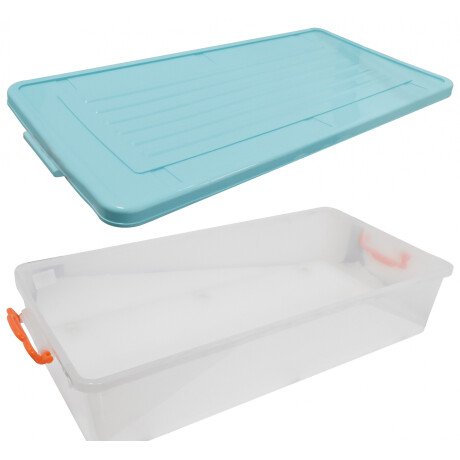 CAJA PLASTICO 35LTS C/TAPA RUDAS Y ASAS 80X39X17CM HAIXING 6246 CAJA PLASTICO 35LTS C/TAPA RUDAS Y ASAS 80X39X17CM HAIXING 6246