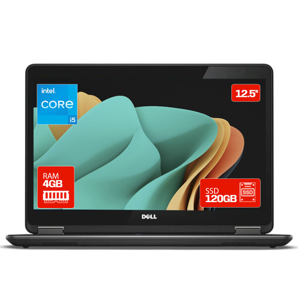 Notebook Laptop Dell Latitude E7240 I5 4GB RAM 120 GB SSD 12 Notebook Laptop Dell Latitude E7240 I5 4GB RAM 120 GB SSD 12