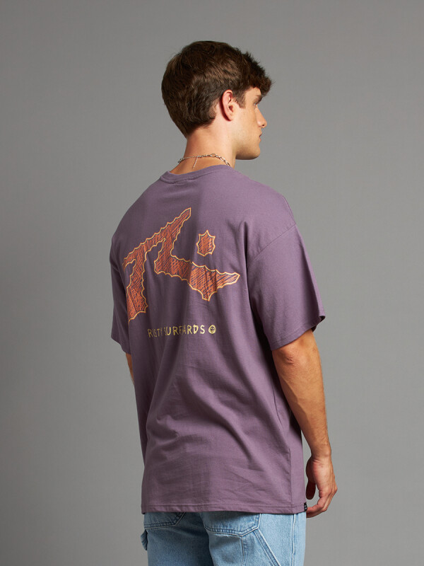 T-SHIRT TAUPO RUSTY Malva