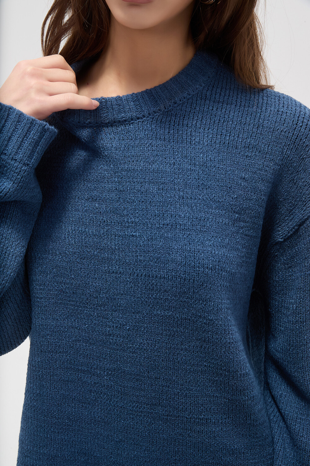 Sweater Silicia Azul Piedra