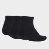 Medias Adidas Essentials Corte Bajo 3 Pares Negro