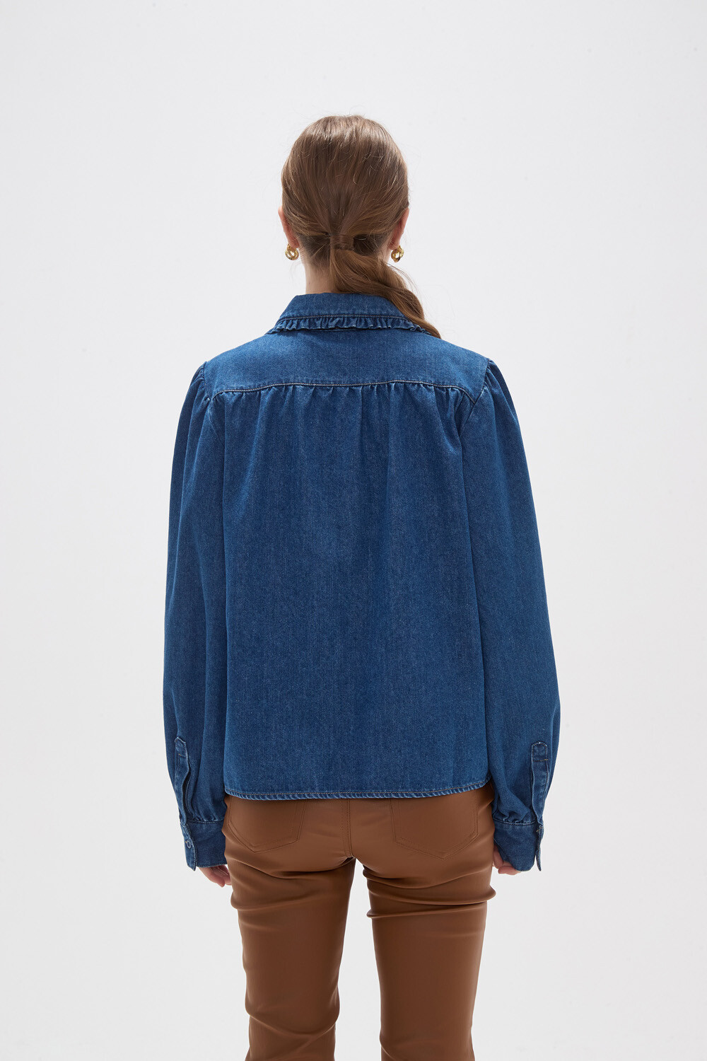 Camisa Ravila Azul Medio
