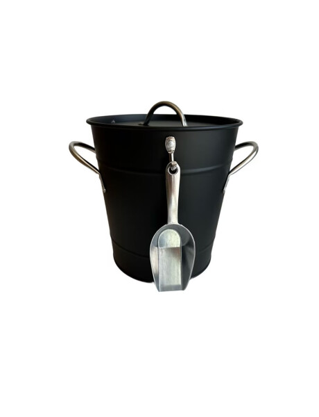 HIELERA CON PALA 19.5x16x20.5CM NEGRO HIELERA CON PALA 19.5x16x20.5CM NEGRO