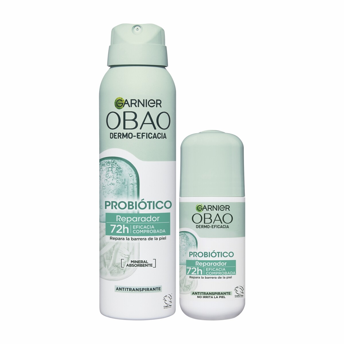 Pack Obao Probiotico Aerosol + Roll On 