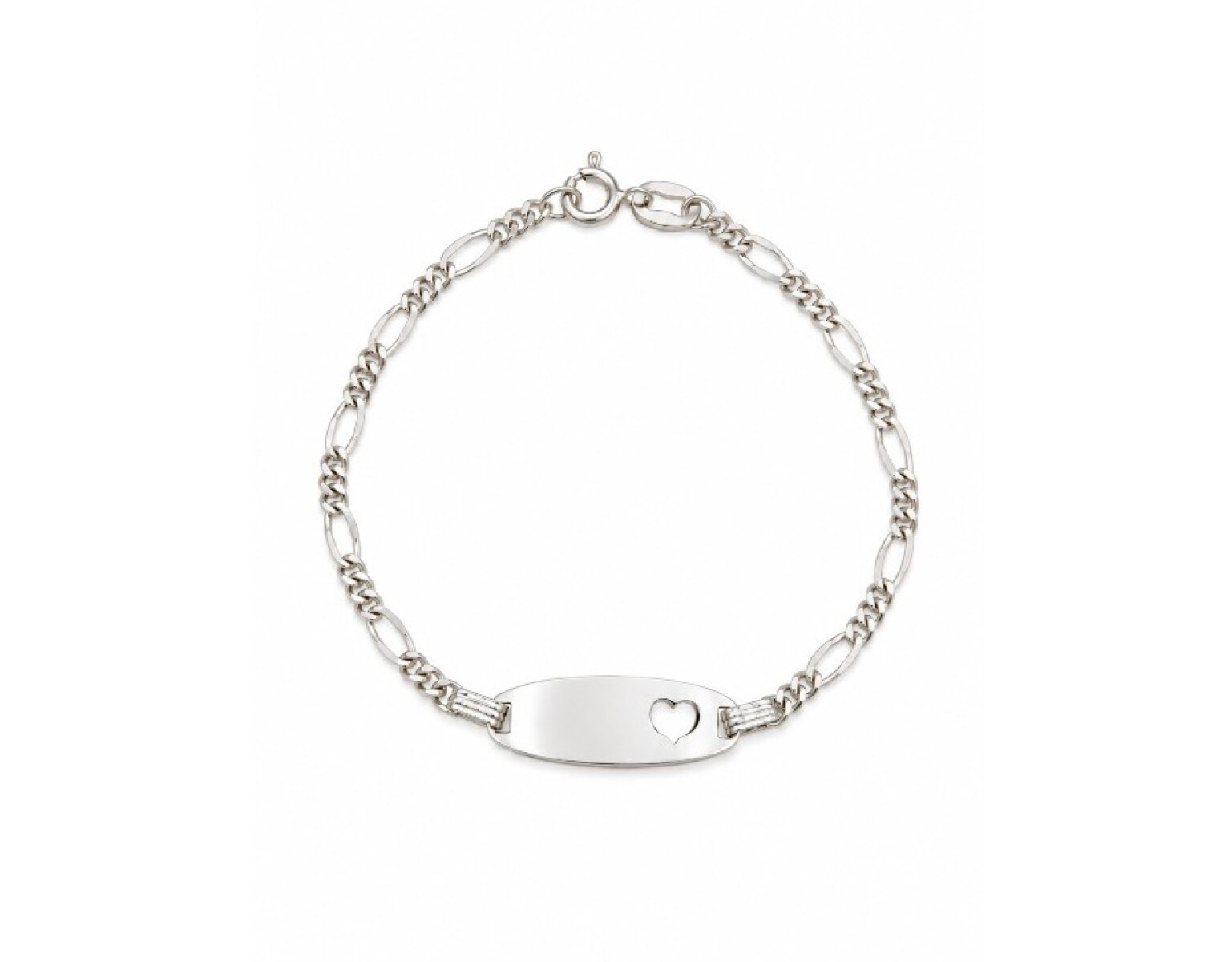 Pulsera para niña con placa 